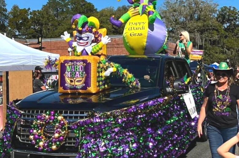 mardi gras parade kingsland ga